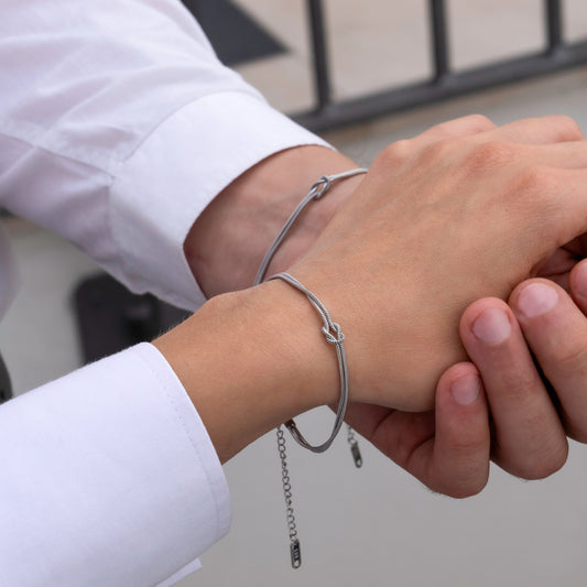 Nodo dell’Amore Infinito - Coppia di bracciali