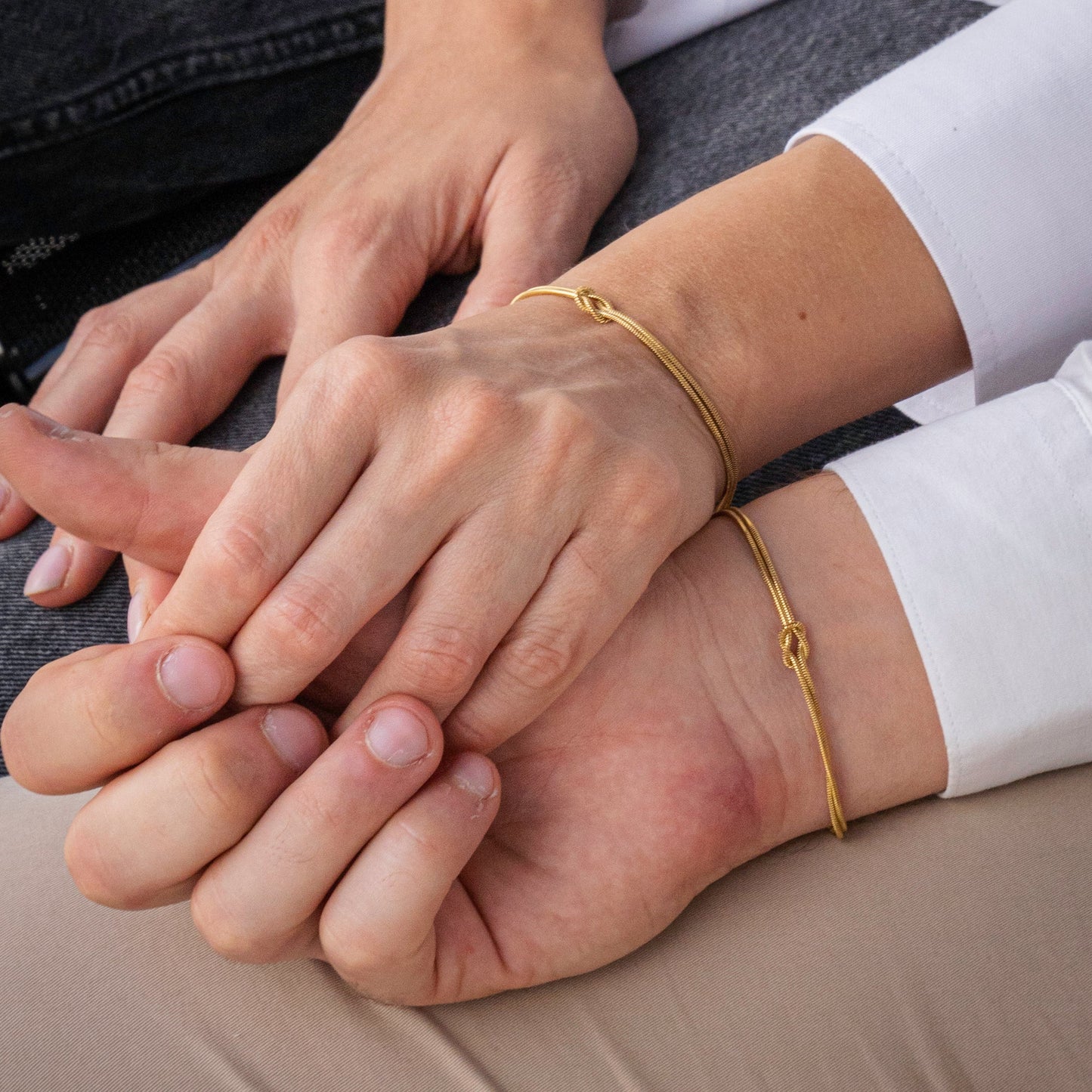 Nodo dell’Amore Infinito - Coppia di bracciali
